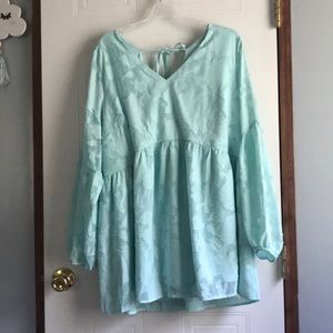 Lane Bryant peasant blouse